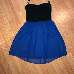 Black & Blue Dress